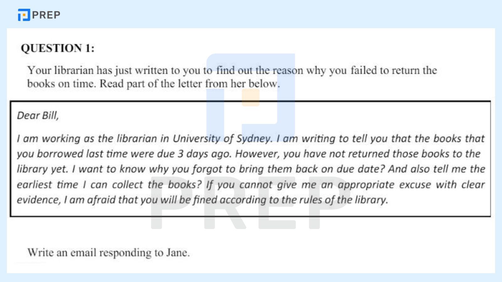 Tổng quan bài viết thư VSTEP B2