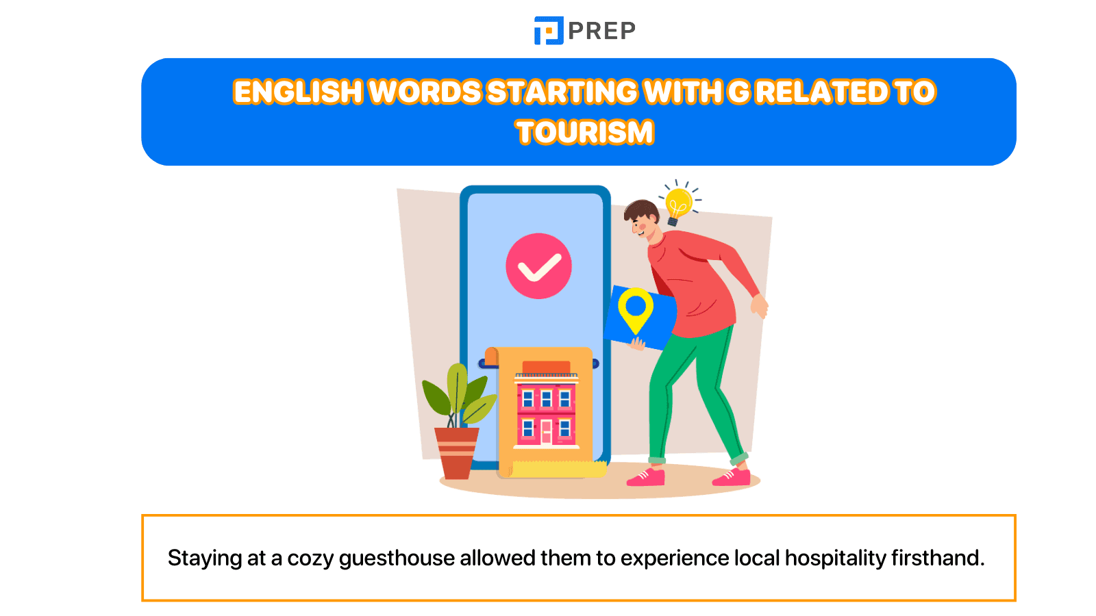 English words starting with G related to tourism