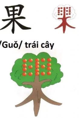 Cách viết chữ 果