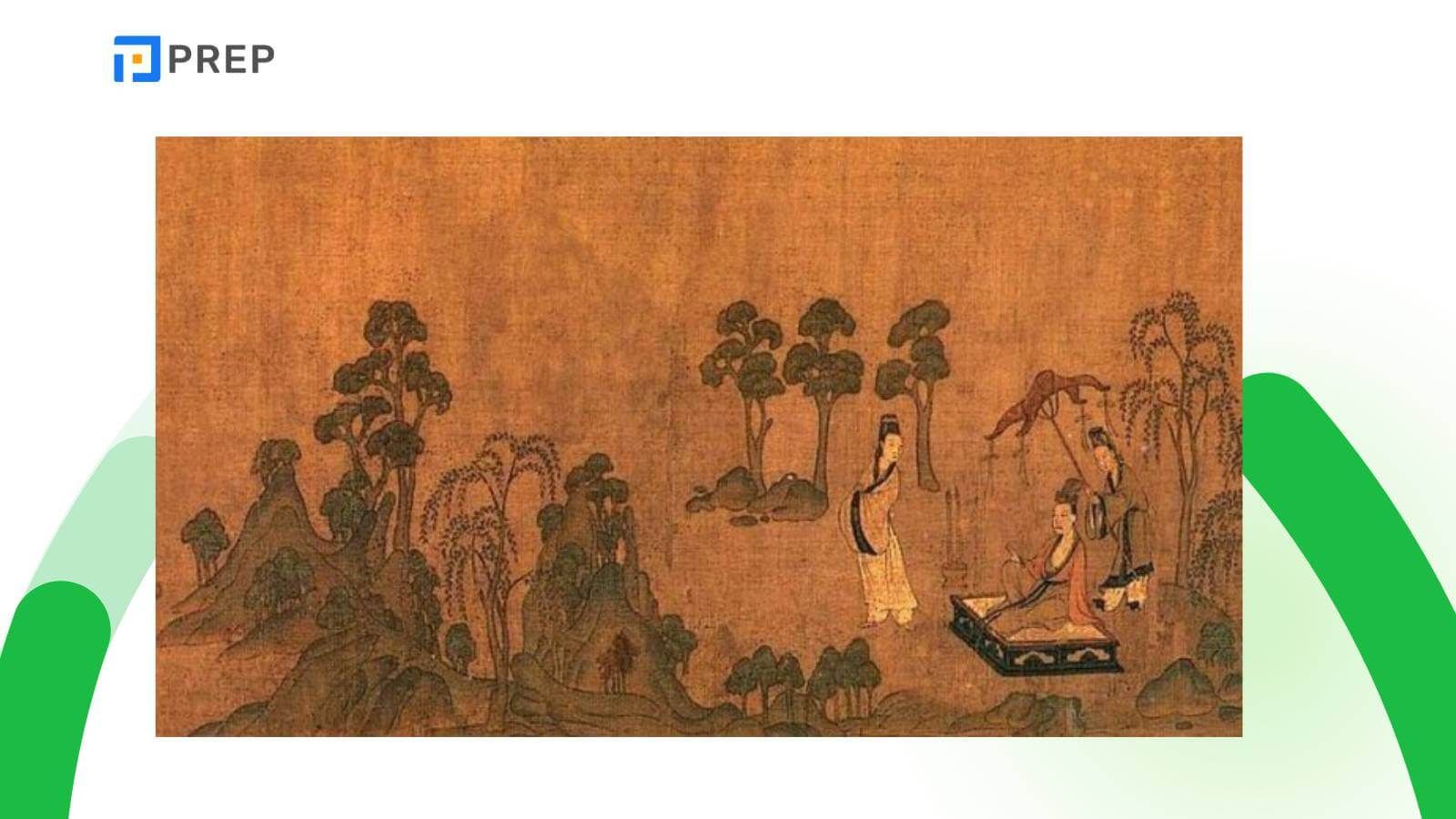 Tranh thủy mặc 洛神赋图 (Lạc Thần Phú Đồ)