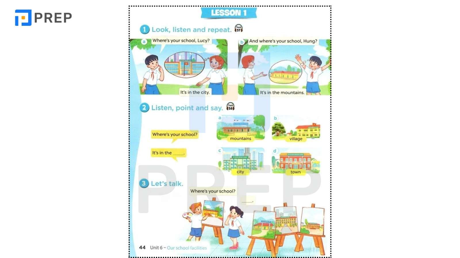 Trò chơi tiếng Anh lớp 6 học kì 1
