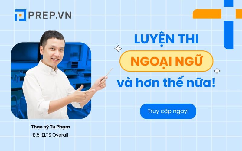 prepedu.com - nền tảng học và luyện thi ngoại ngữ online