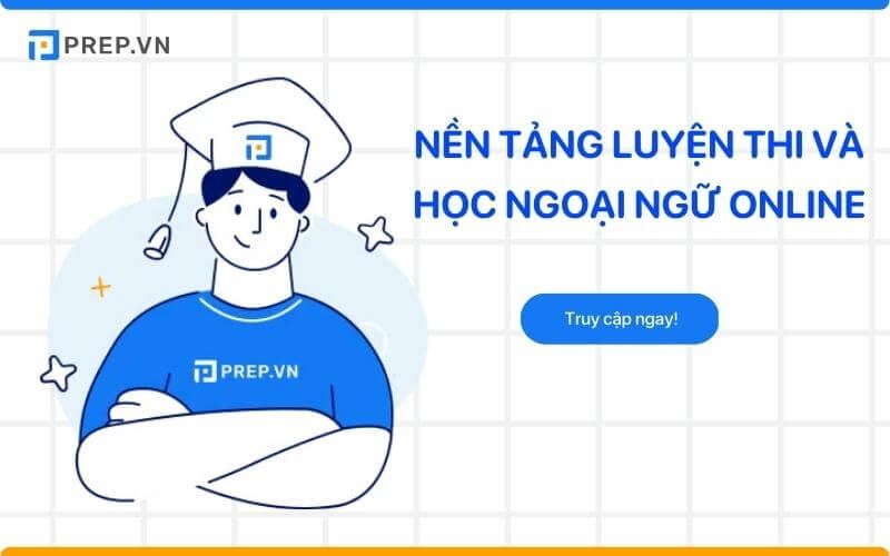prepedu.com - Nền tảng học và luyện thi ngoại ngữ online