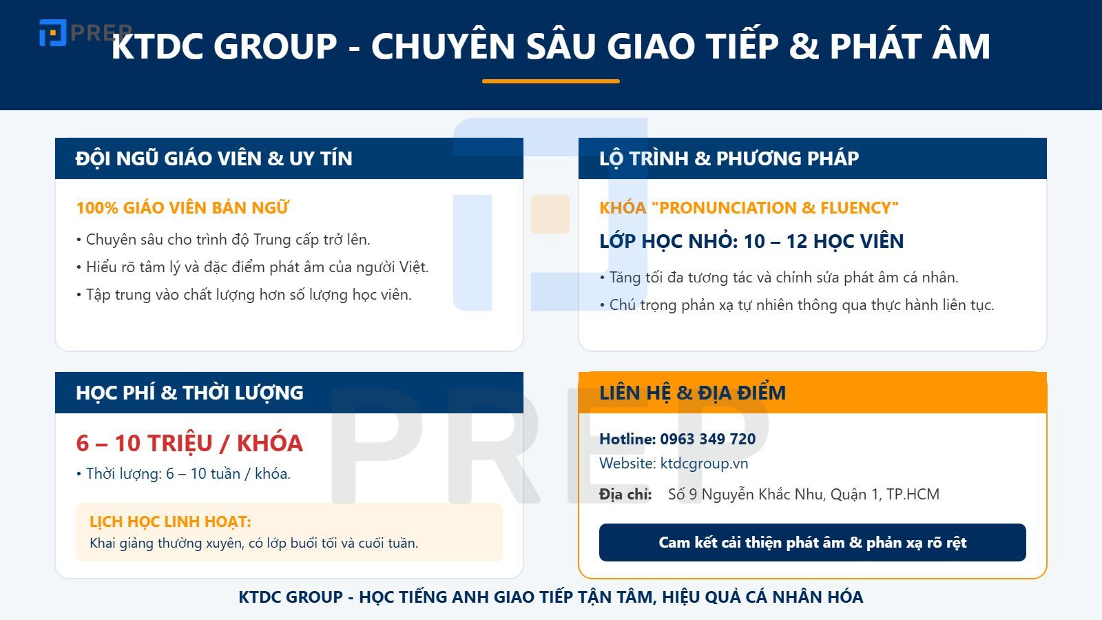 Trung tâm tiếng Anh giao tiếp