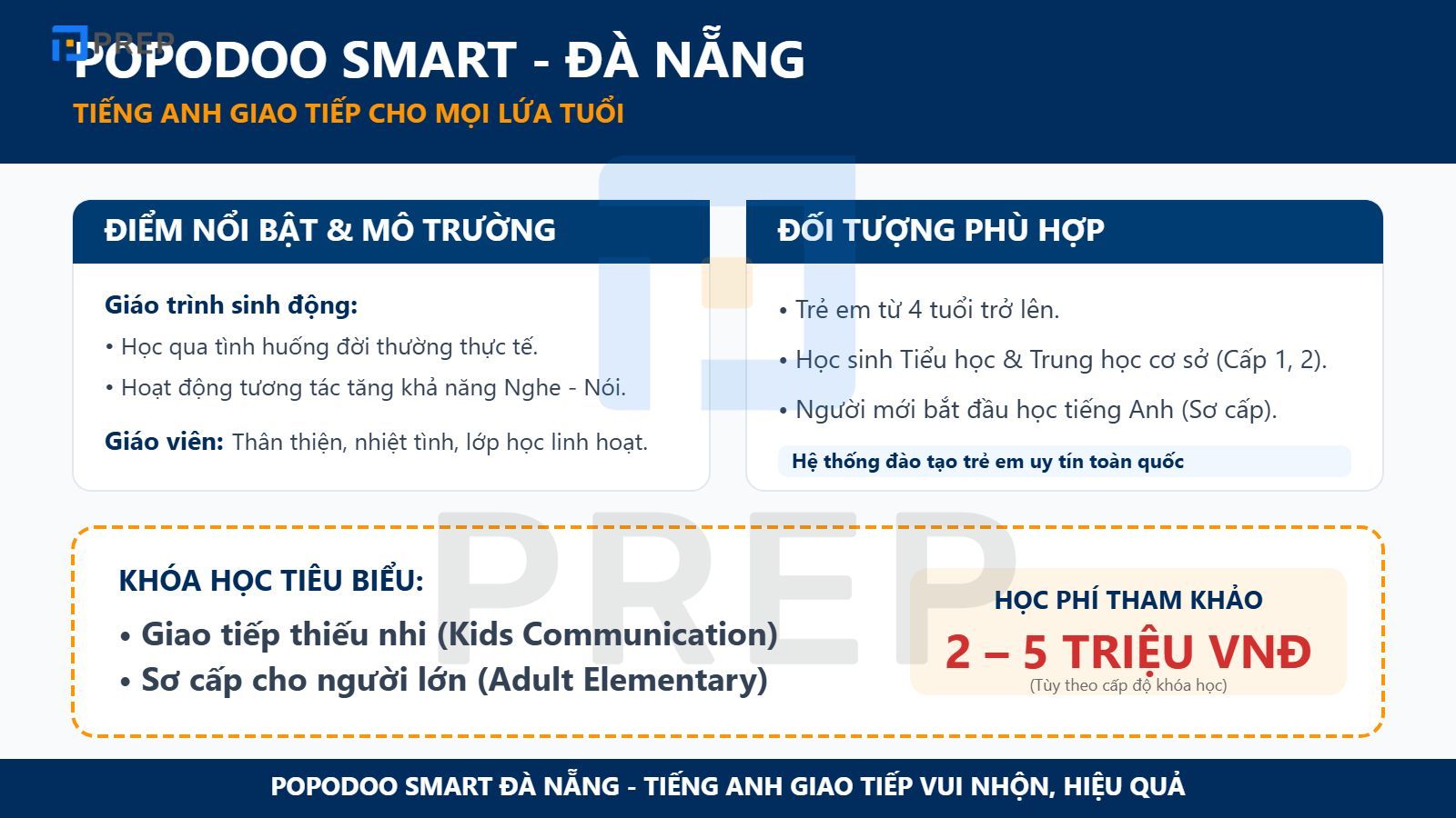 Trung tâm tiếng Anh giao tiếp tại Đà Nẵng