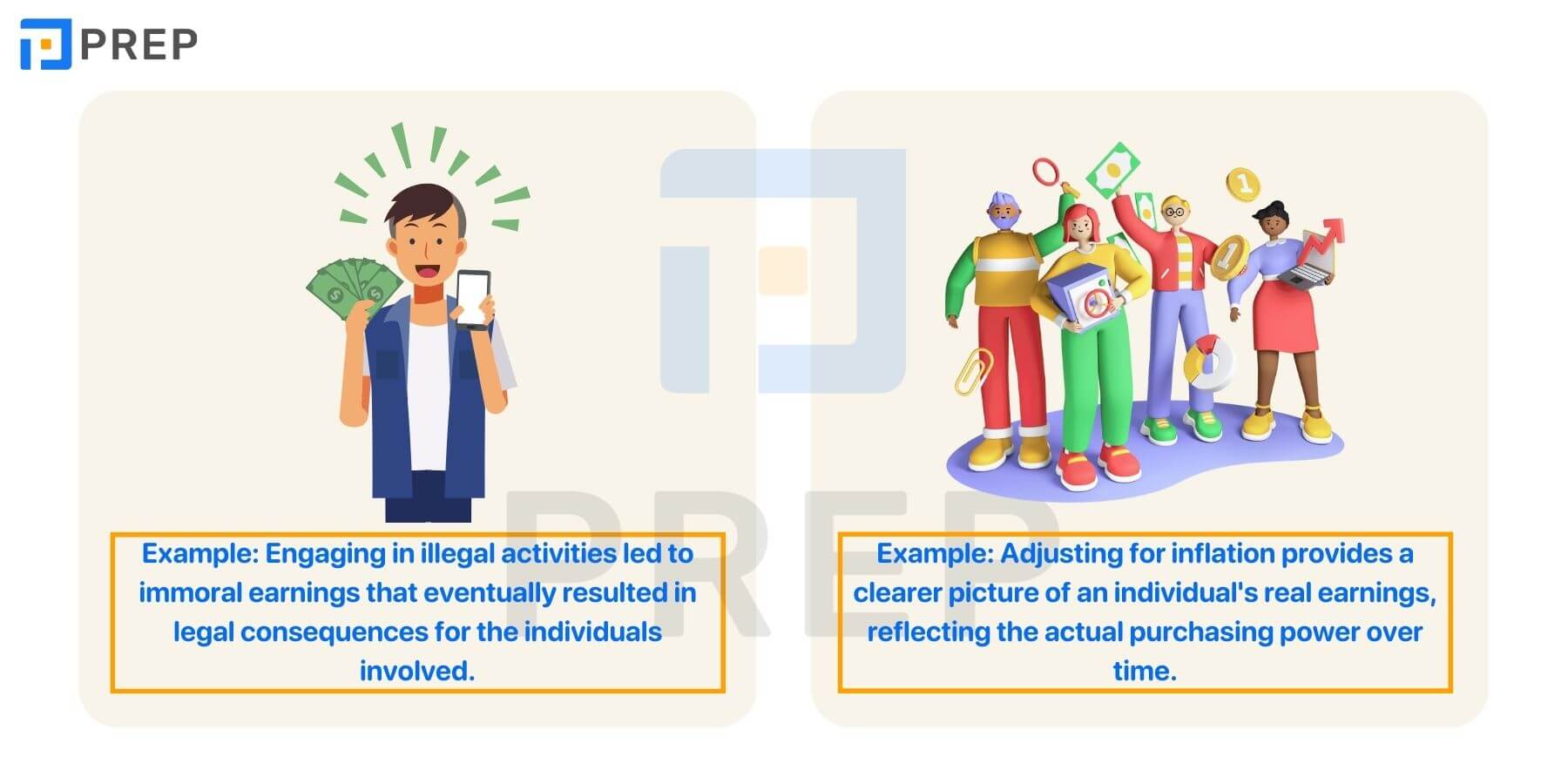 Từ/cụm từ đi kèm với Earnings