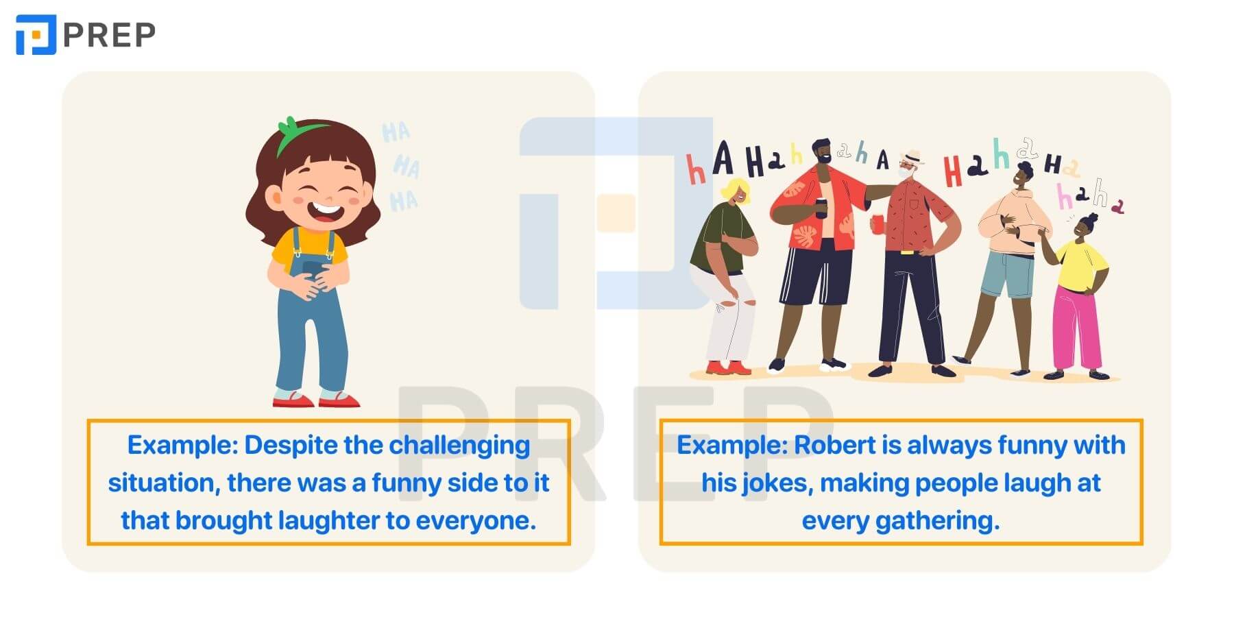 Từ/cụm từ đi kèm với Funny