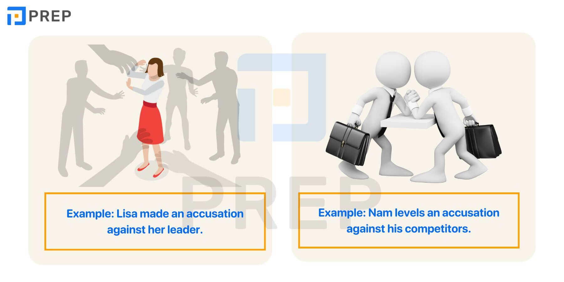 Từ/cụm từ đồng nghĩa với Accuse