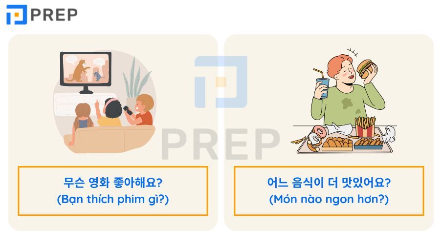các từ để hỏi trong tiếng Hàn