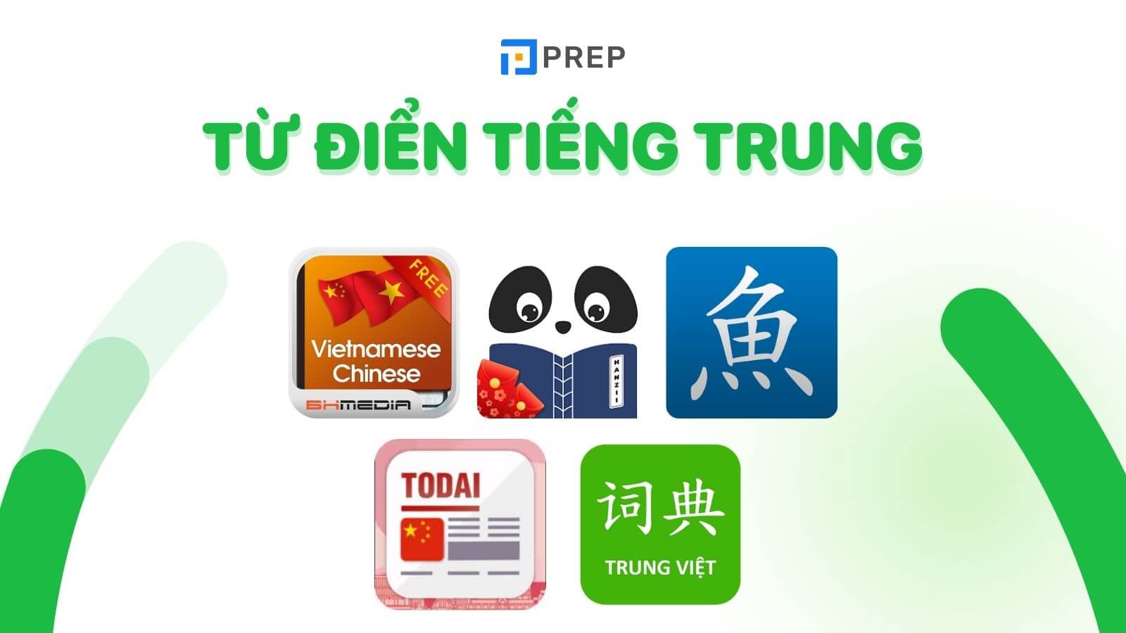 8 từ điển tiếng Trung