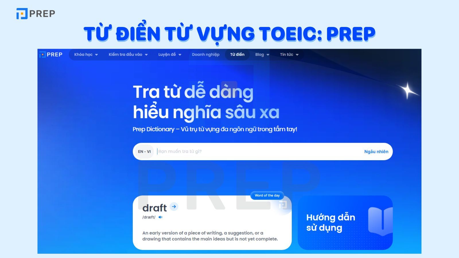 App học từ vựng TOEIC hay nhất