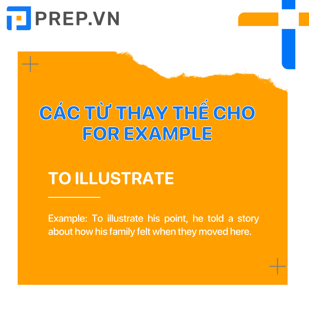 To illustrate