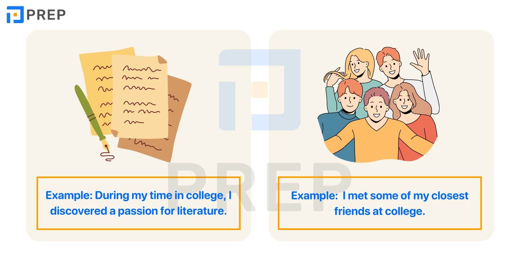 Từ và cụm từ đi kèm với College