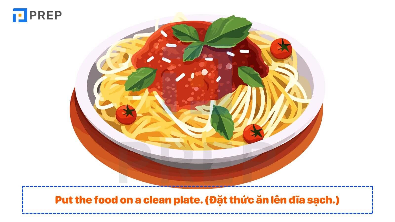 Từ vựng chủ đề Food