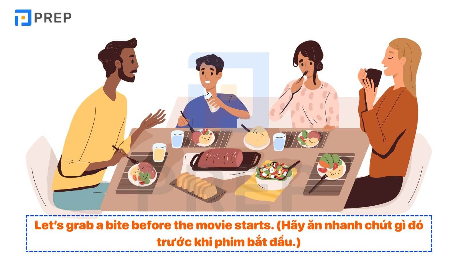 Từ vựng chủ đề Food