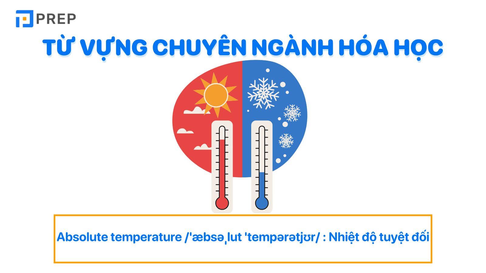 Từ vựng chuyên ngành Hóa học thông dụng