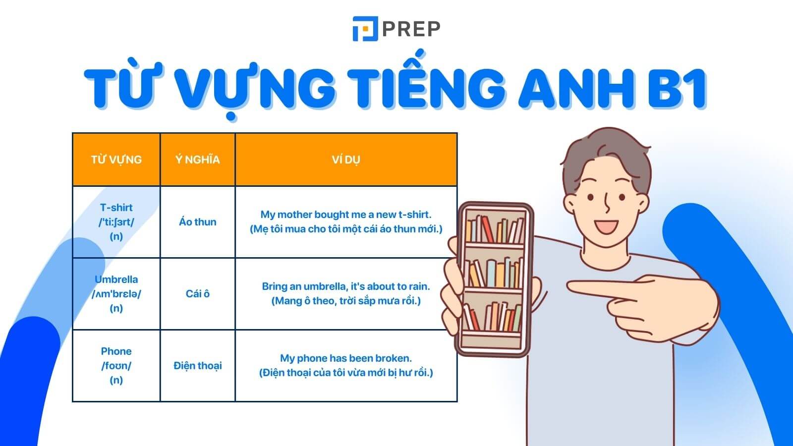 Từ vựng B1 tiếng Anh