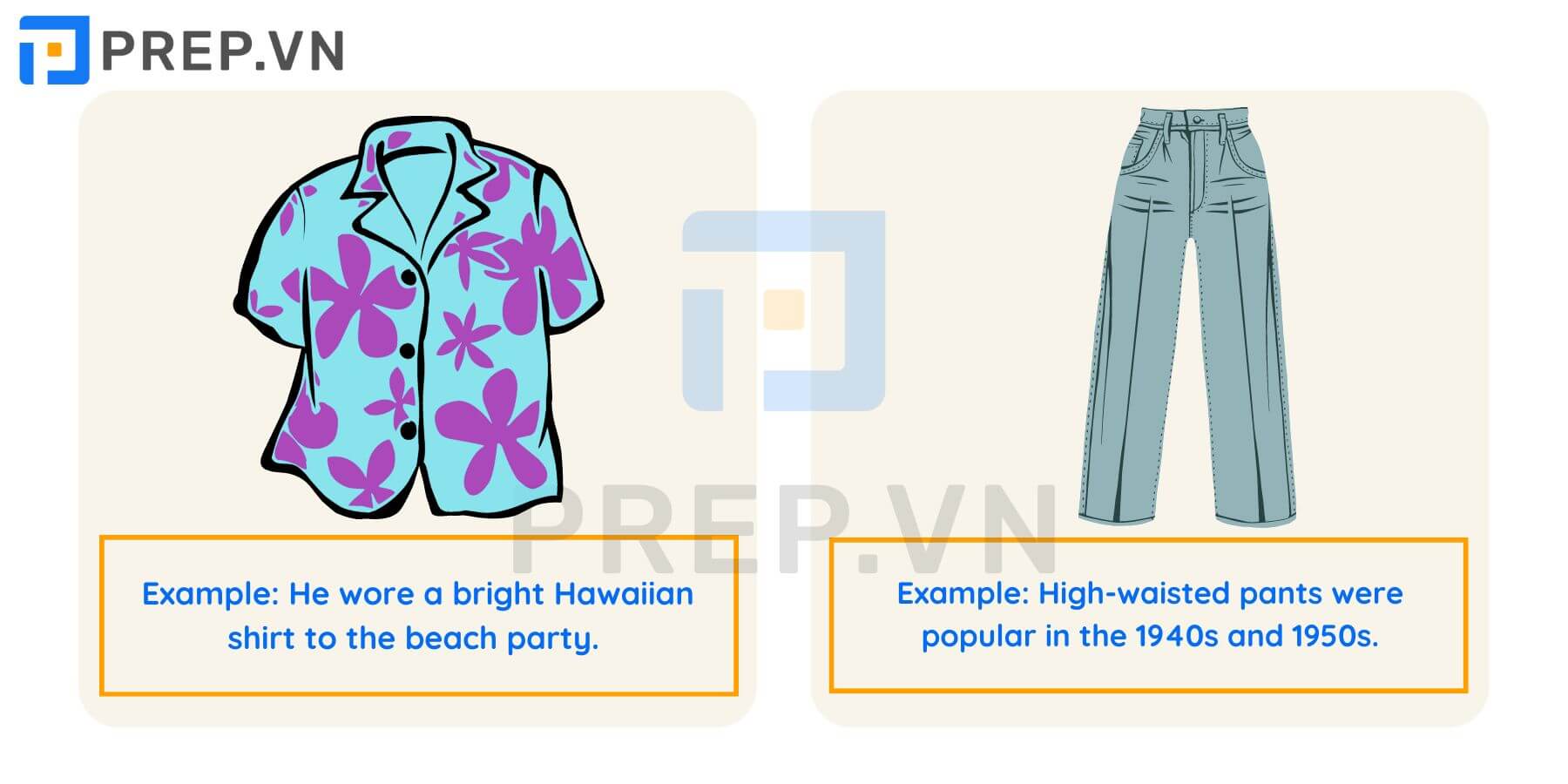 Từ vựng tiếng Anh bắt đầu bằng chữ H: Trang phục (Clothes)