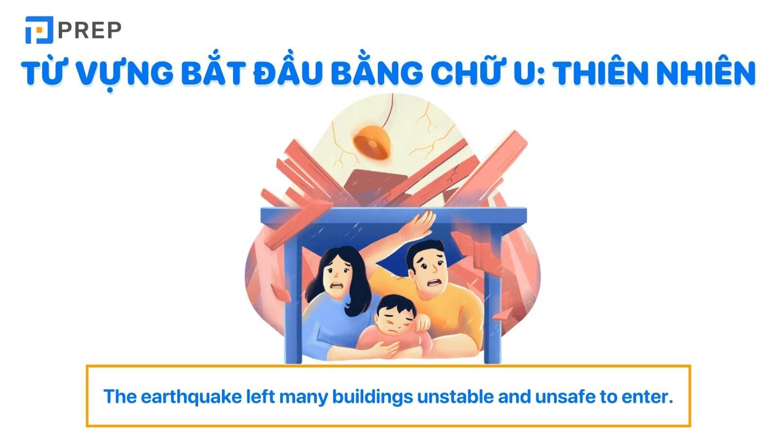 Từ vựng tiếng Anh bắt đầu bằng chữ U