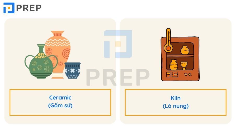 Bỏ túi bộ thuật ngữ & từ vựng tiếng Anh chuyên ngành gốm sứ thông dụng