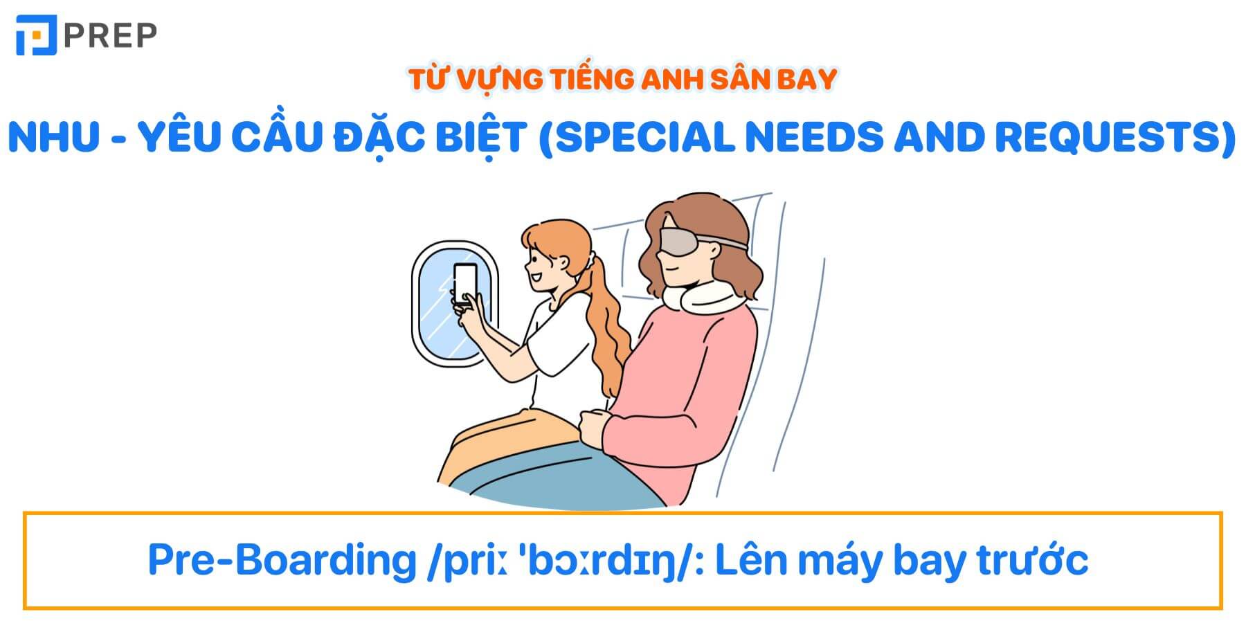 Từ vựng tiếng Anh về sân bay