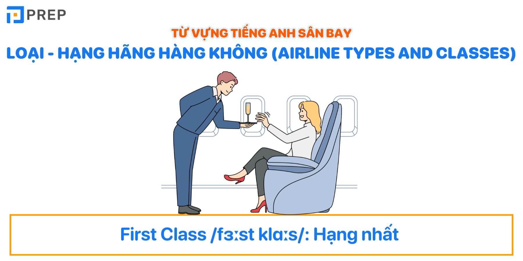 Từ vựng tiếng Anh về sân bay