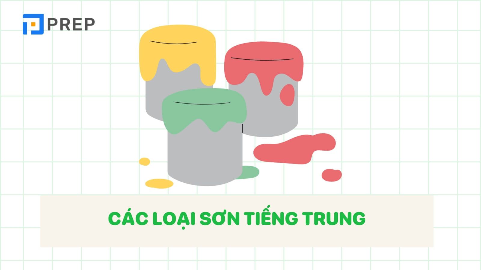 Từ vựng tiếng Trung chuyên ngành sơn - các loại sơn 