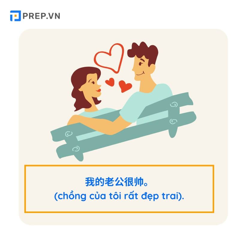 Ví dụ từ vựng tiếng Trung theo chủ đề gia đình