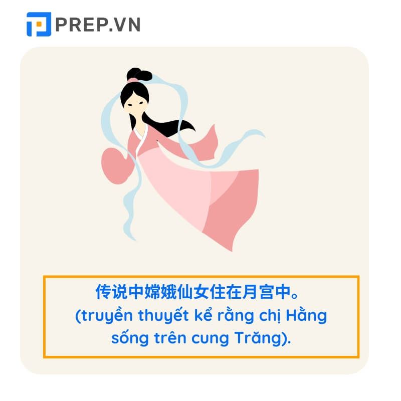 Ví dụ từ vựng tiếng Trung theo chủ đề Tết trung thu