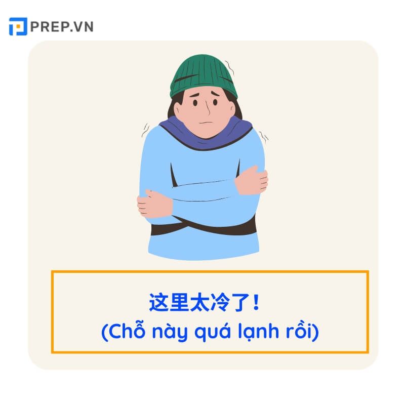 Ví dụ từ vựng tiếng Trung theo chủ đề thời tiết