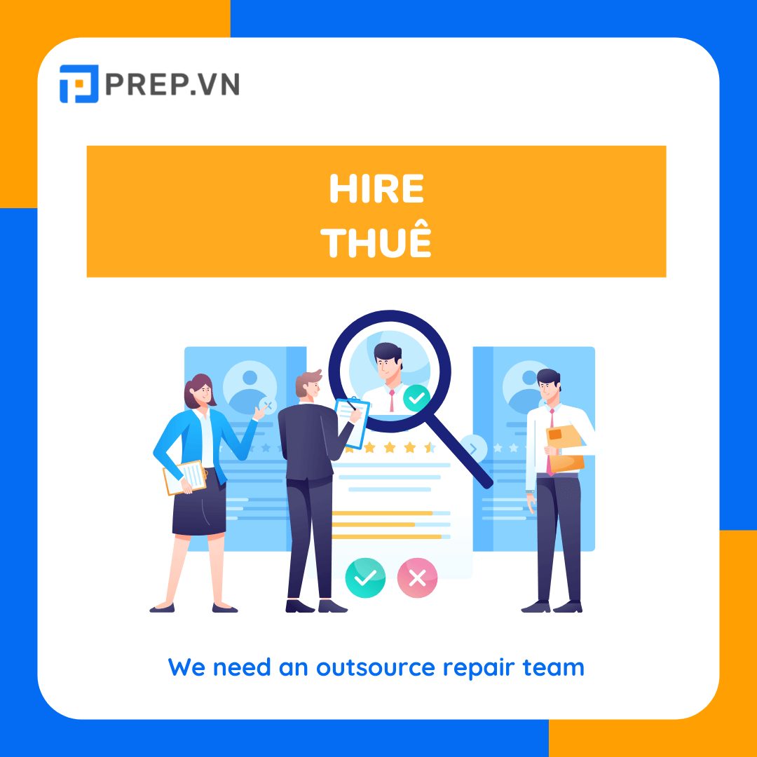 Từ vựng TOEIC chủ đề Hiring and Training