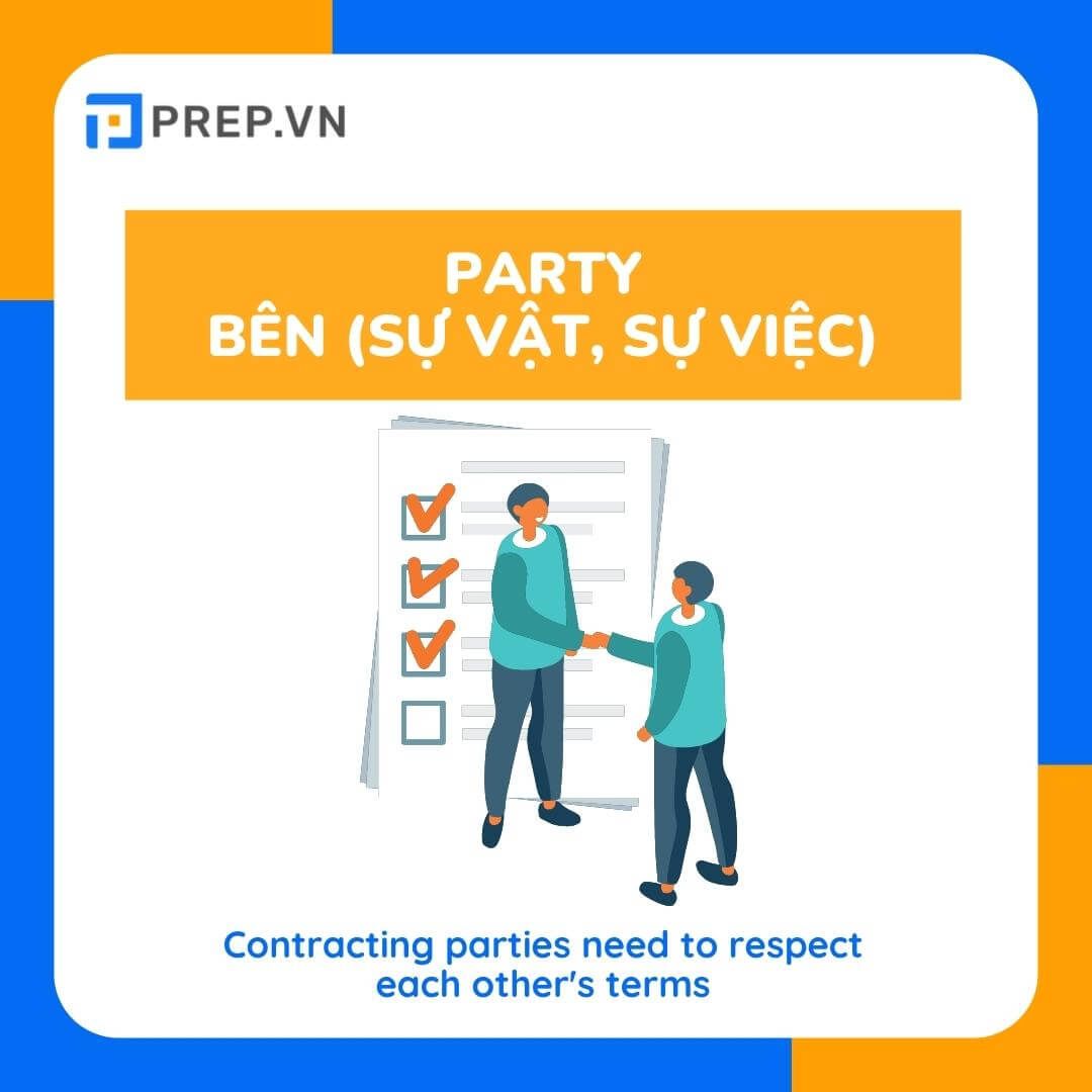 Từ vựng TOEIC chủ đề Hợp đồng