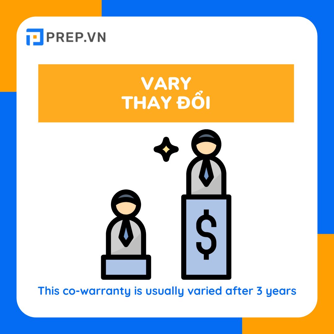 Từ vựng chủ đề Warranties