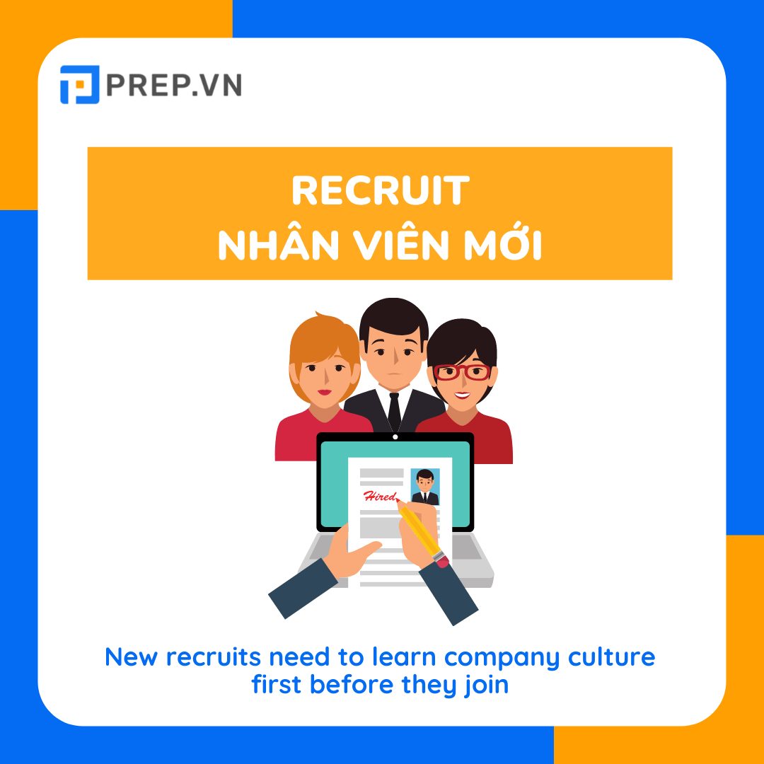 từ vựng TOEIC Job Advertising and Recruiting
