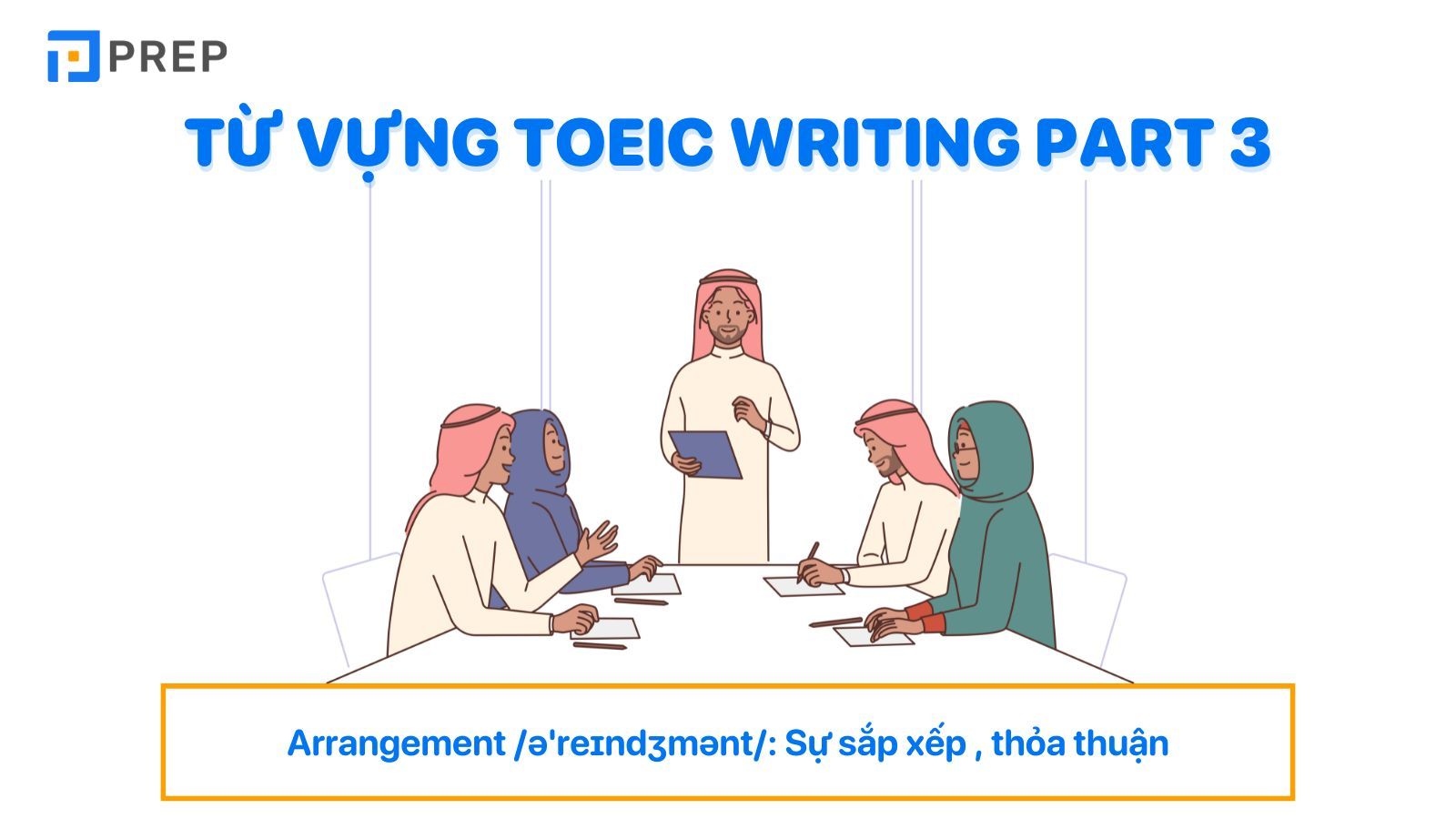Từ vựng TOEIC Writing Part 3: Write an opinion