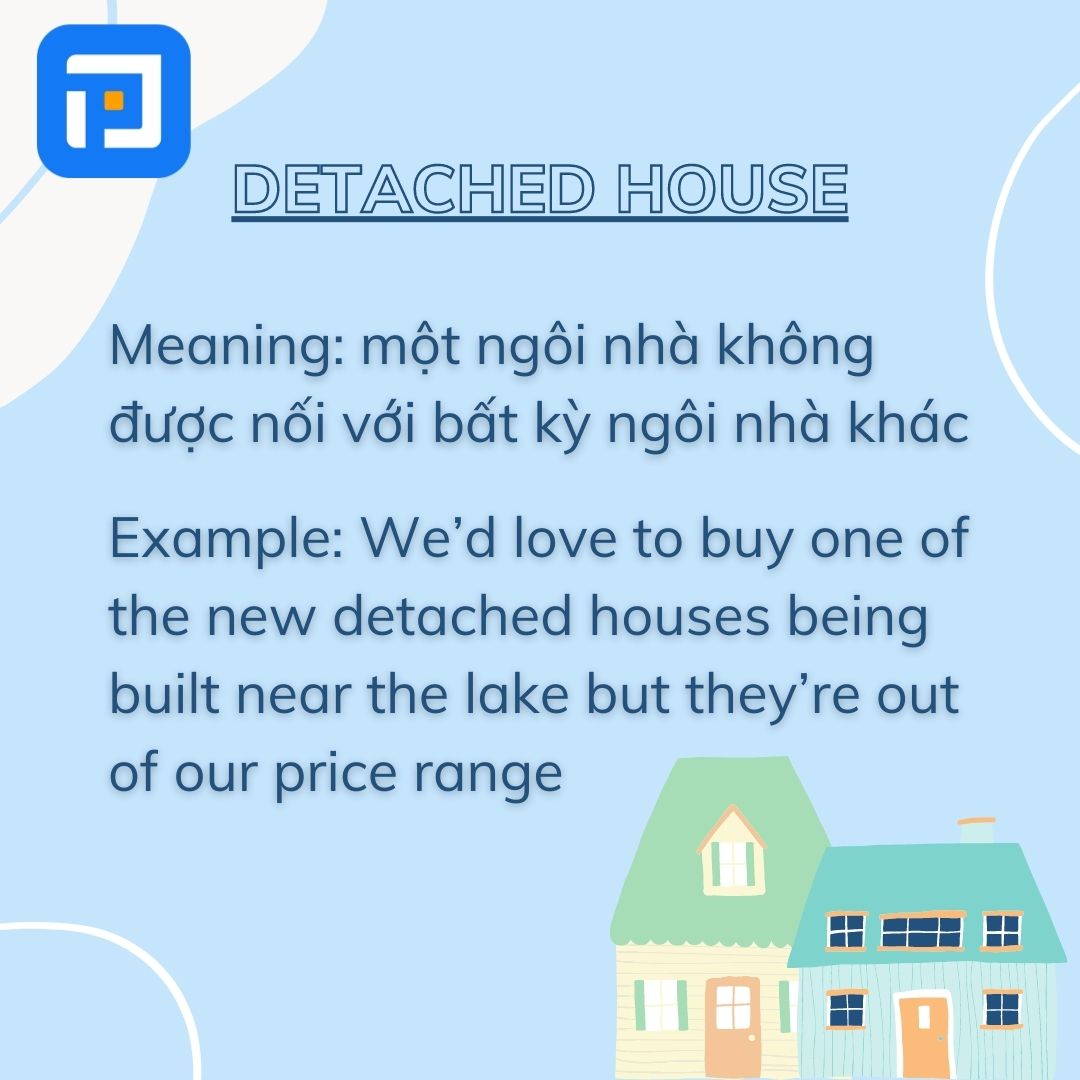 Từ vựng về Accommodation
