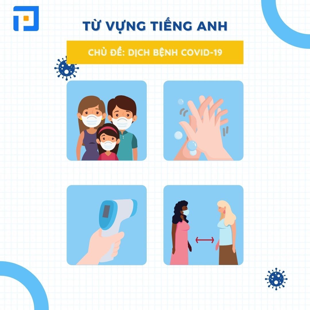 Từ vựng về dịch bệnh Covid-19 trong tiếng Anh