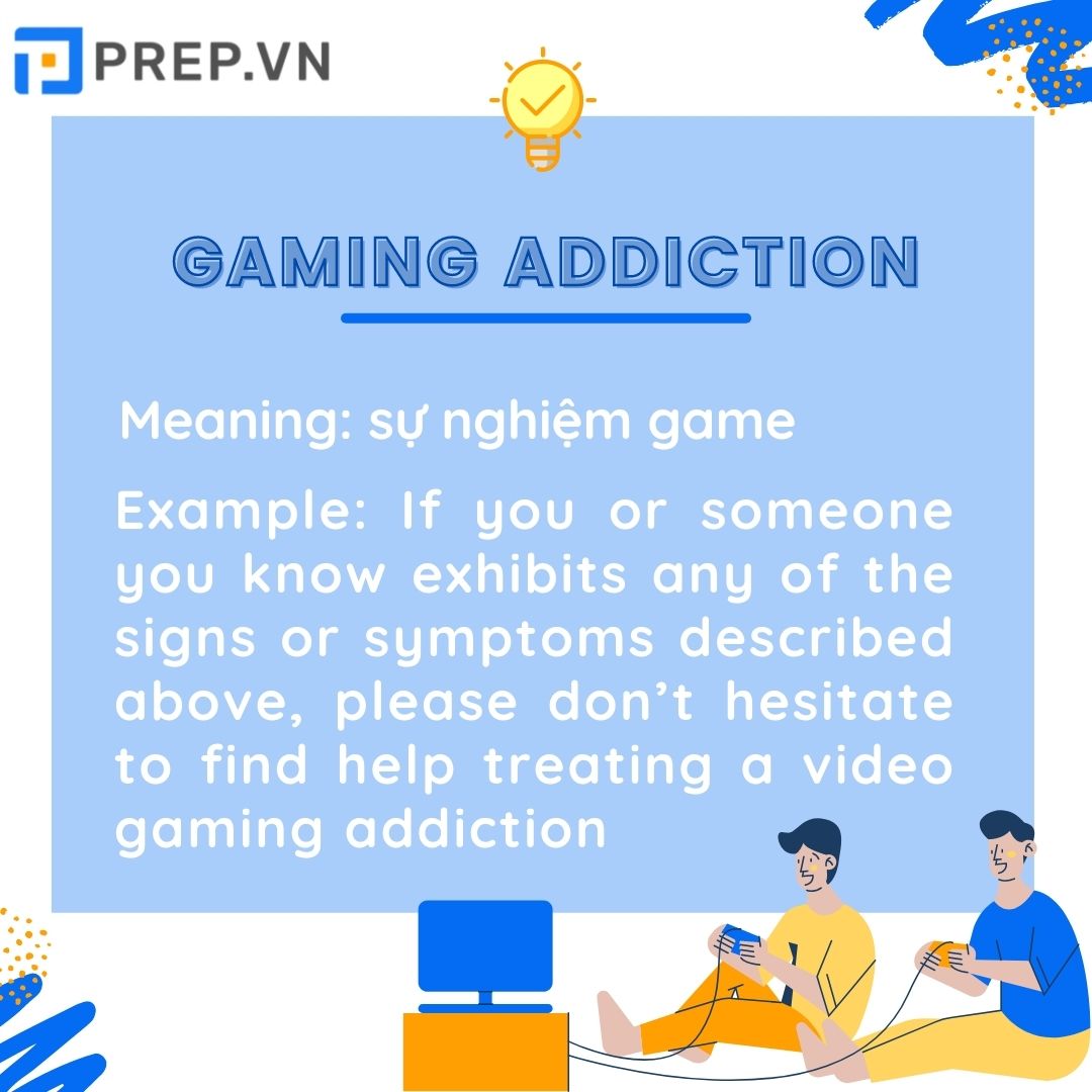 từ vựng về Game trong tiếng Anh