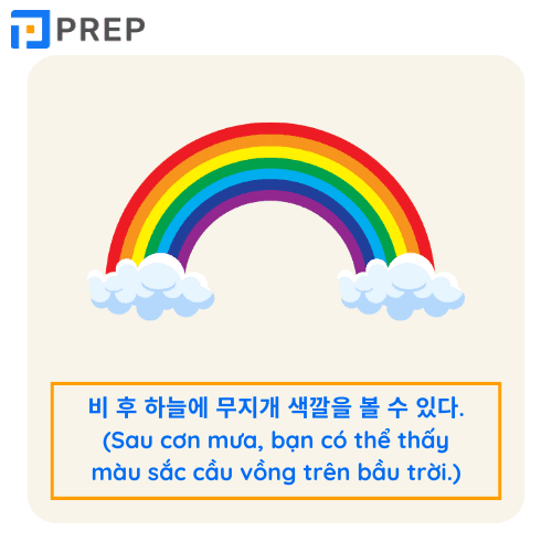 từ vựng tiếng hàn về màu sắc, từ vựng màu sắc tiếng hàn