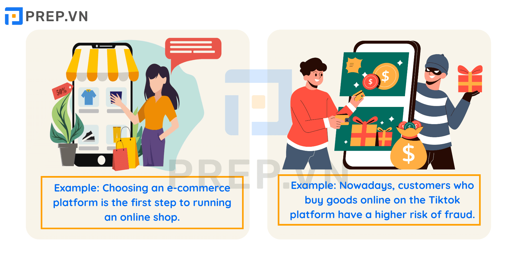 Từ vựng chủ đề Shopping - Mua sắm online