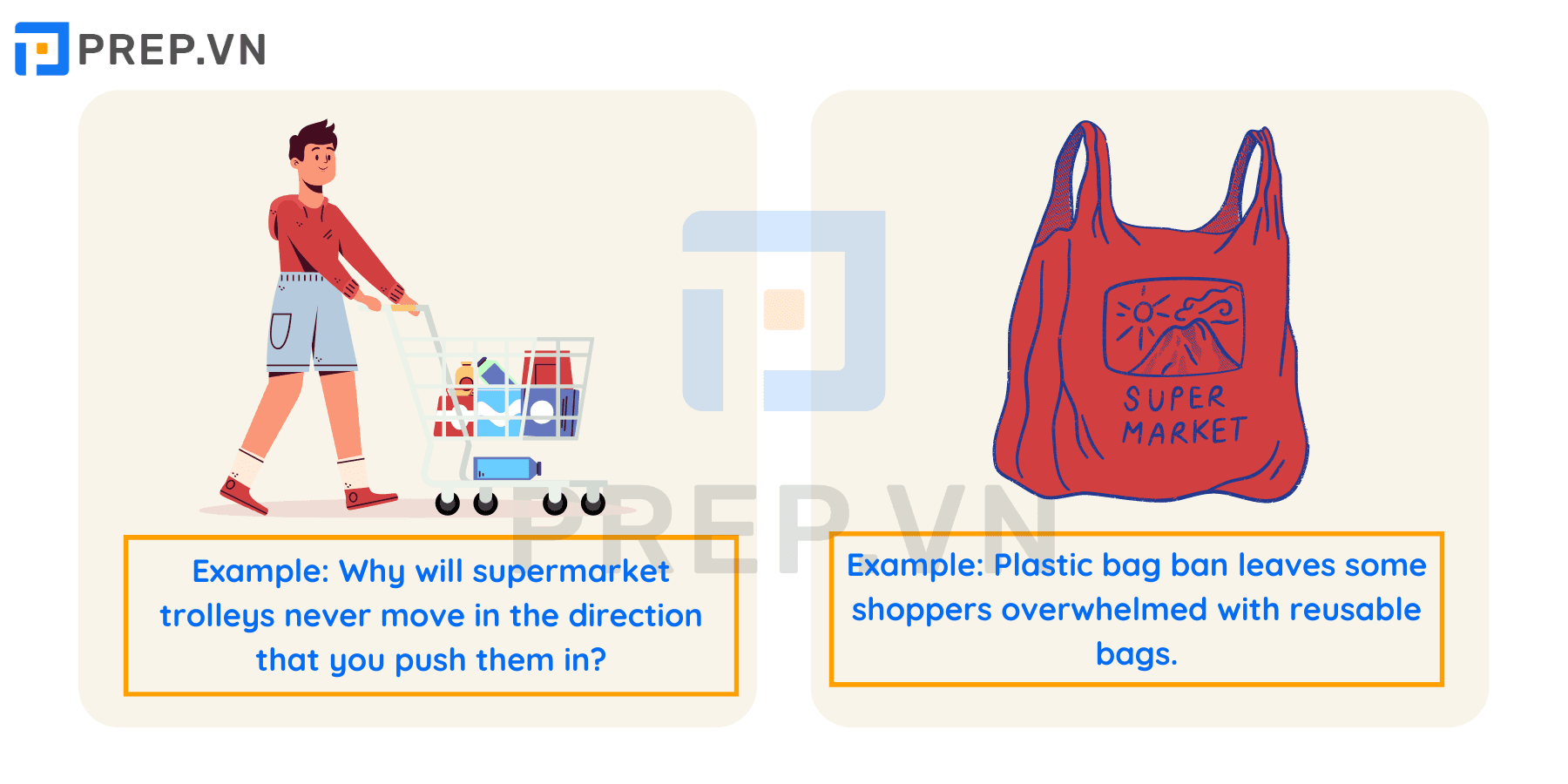 Từ vựng chủ đề Shopping - Các vật dụng, sự vật tại cửa hàng, siêu thị