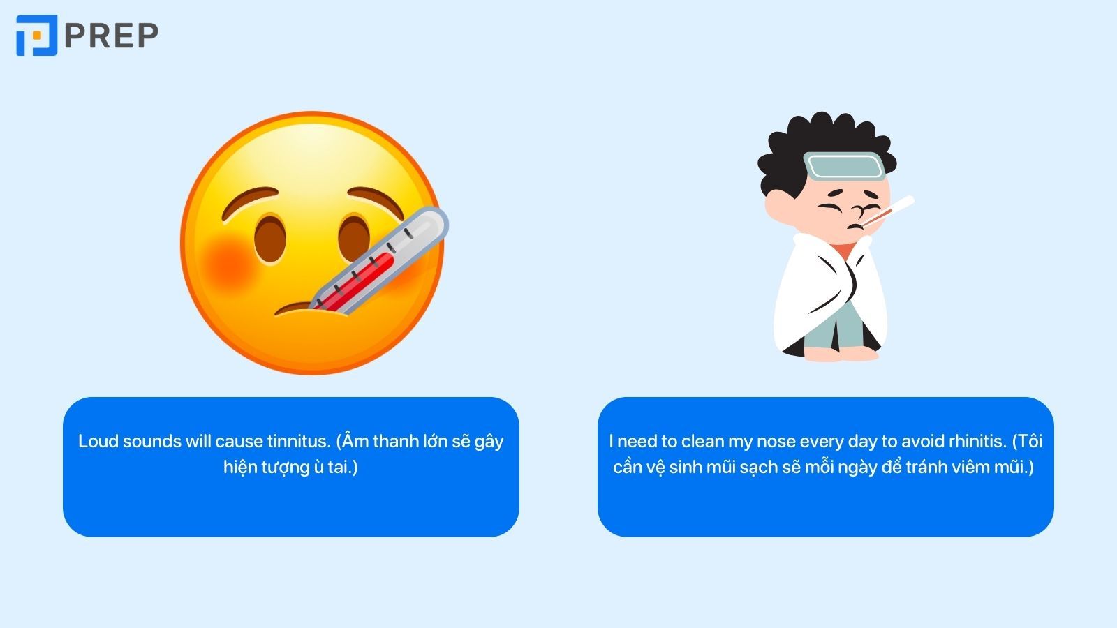 Từ vựng tiếng Anh về tai mũi họng