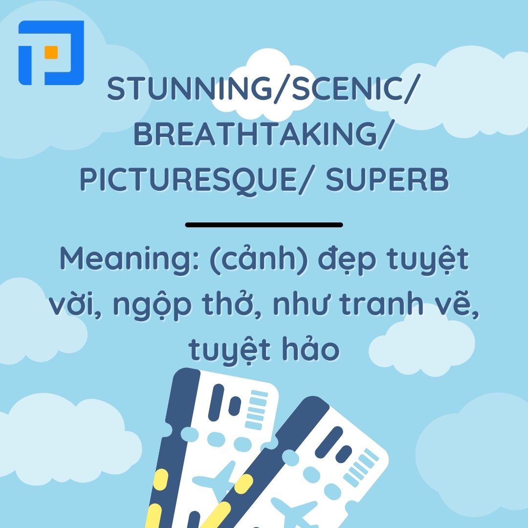 Từ vựng chủ đề Tourism