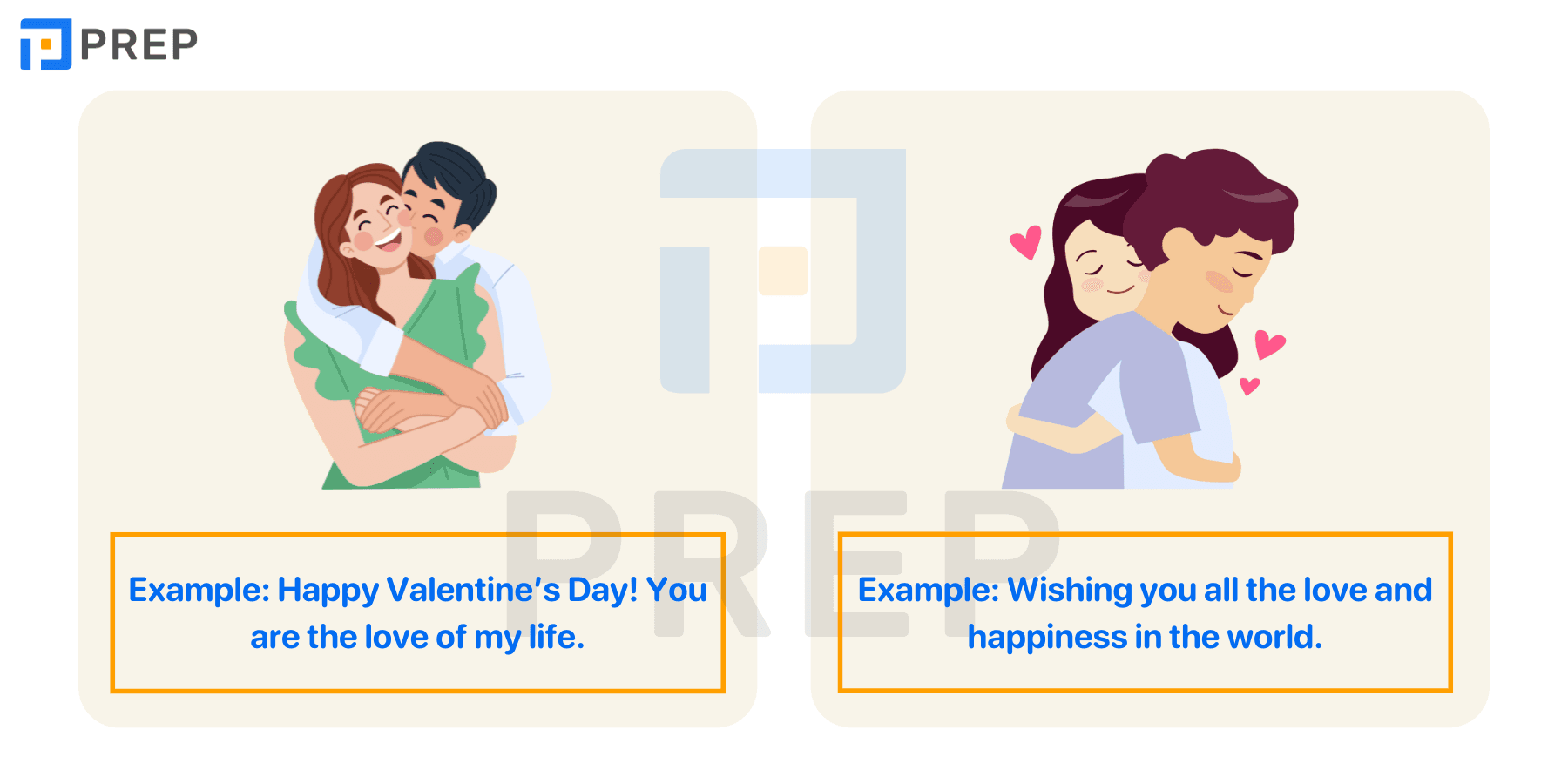 từ vựng về valentine