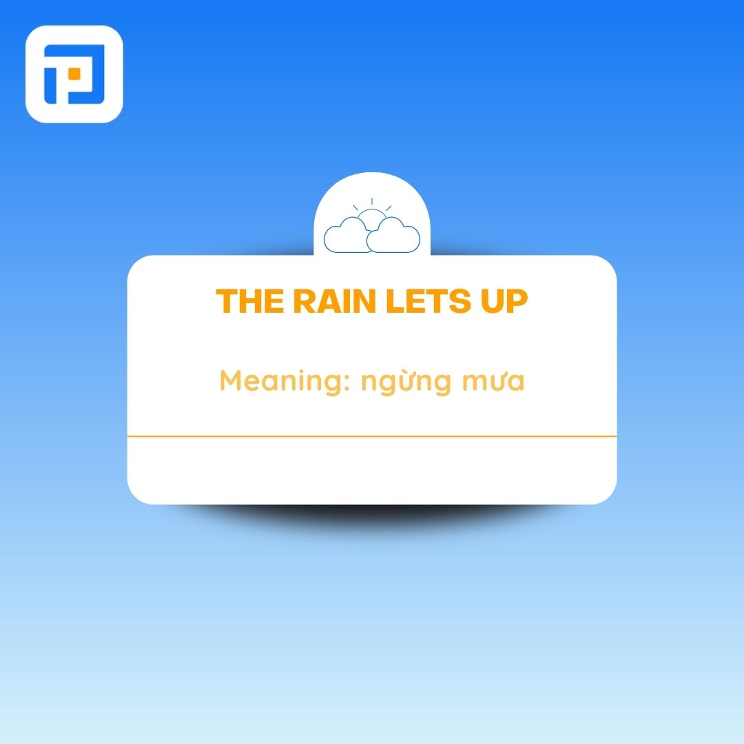 Từ vựng về thời tiết