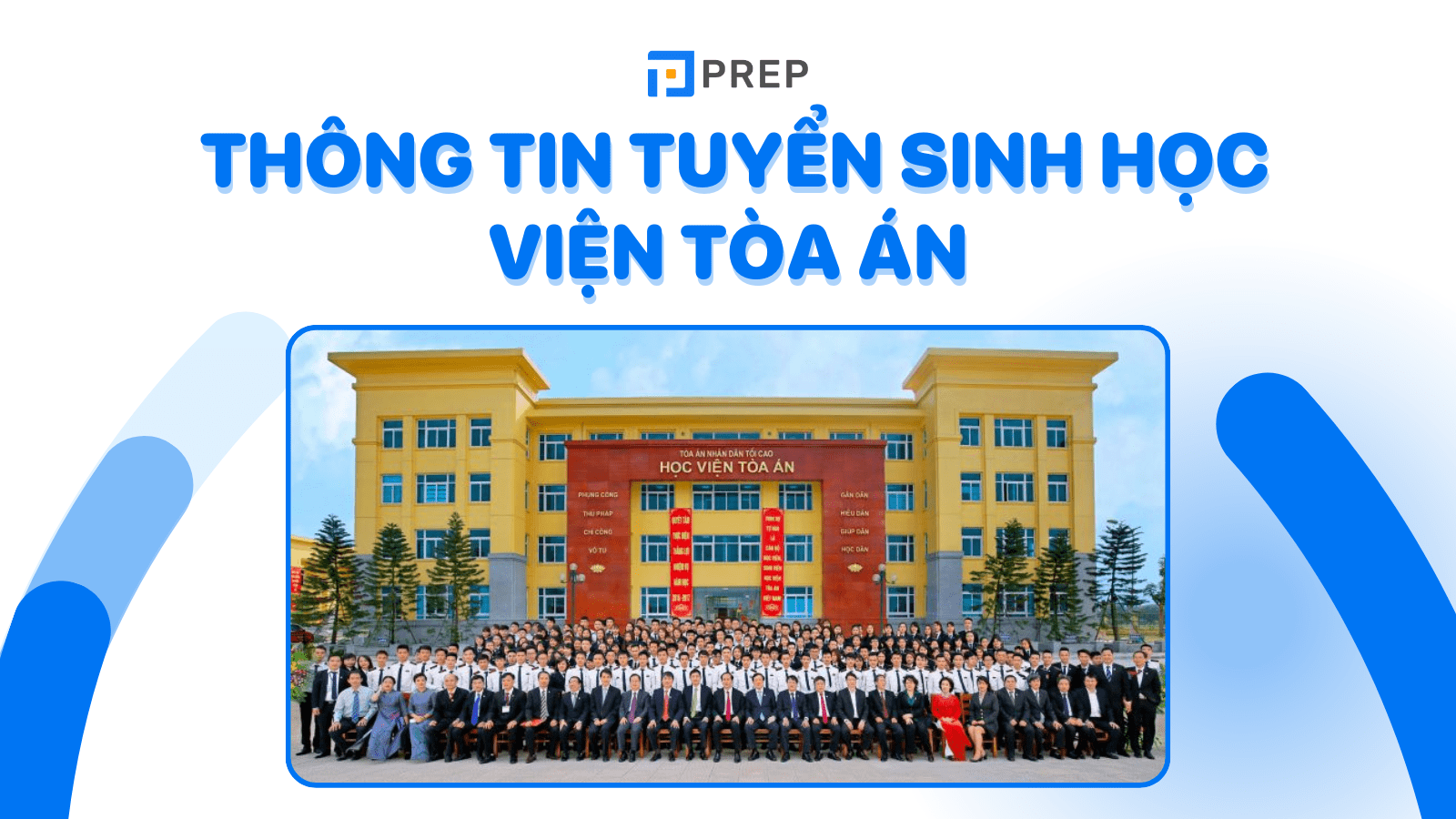Tuyển sinh Học viện Tòa án mới nhất