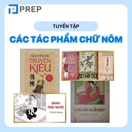 Một số tác phẩm văn học chữ Nôm nổi tiếng - Chữ Nôm và chữ Hán