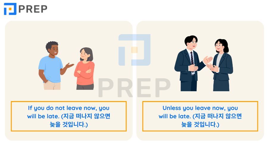Unless 뜻: 개념적 의미, 통사적 구조, 문법 활용 및 연습 문제