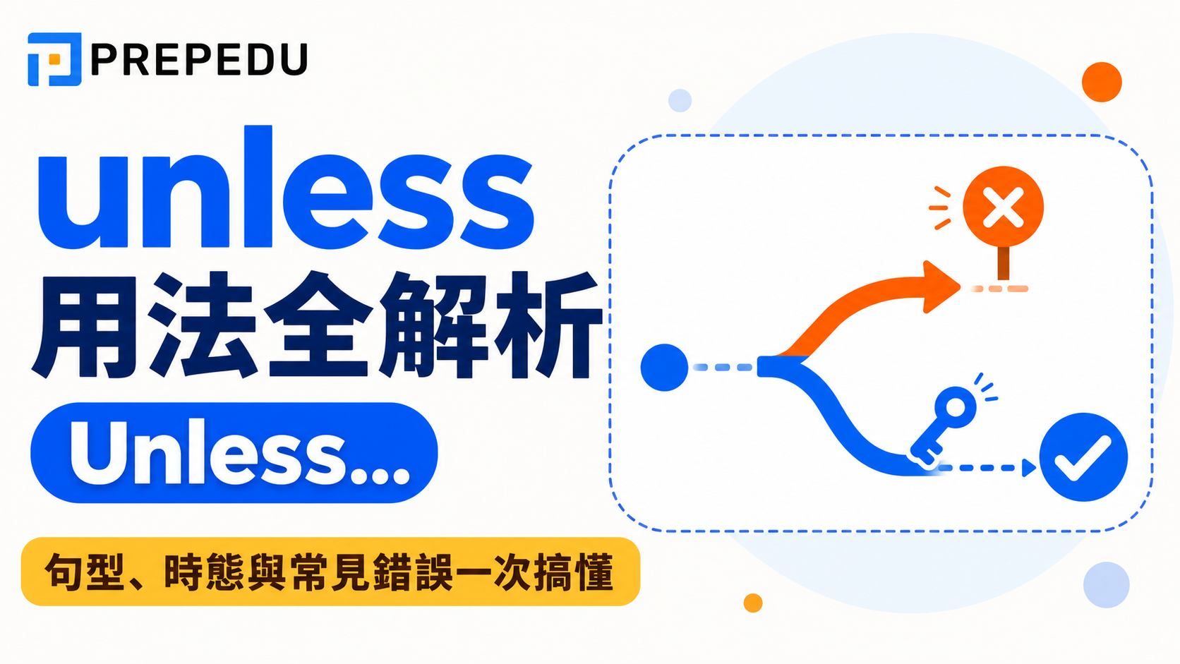 unless 用法：意思、文法、例句與 if not 差別
