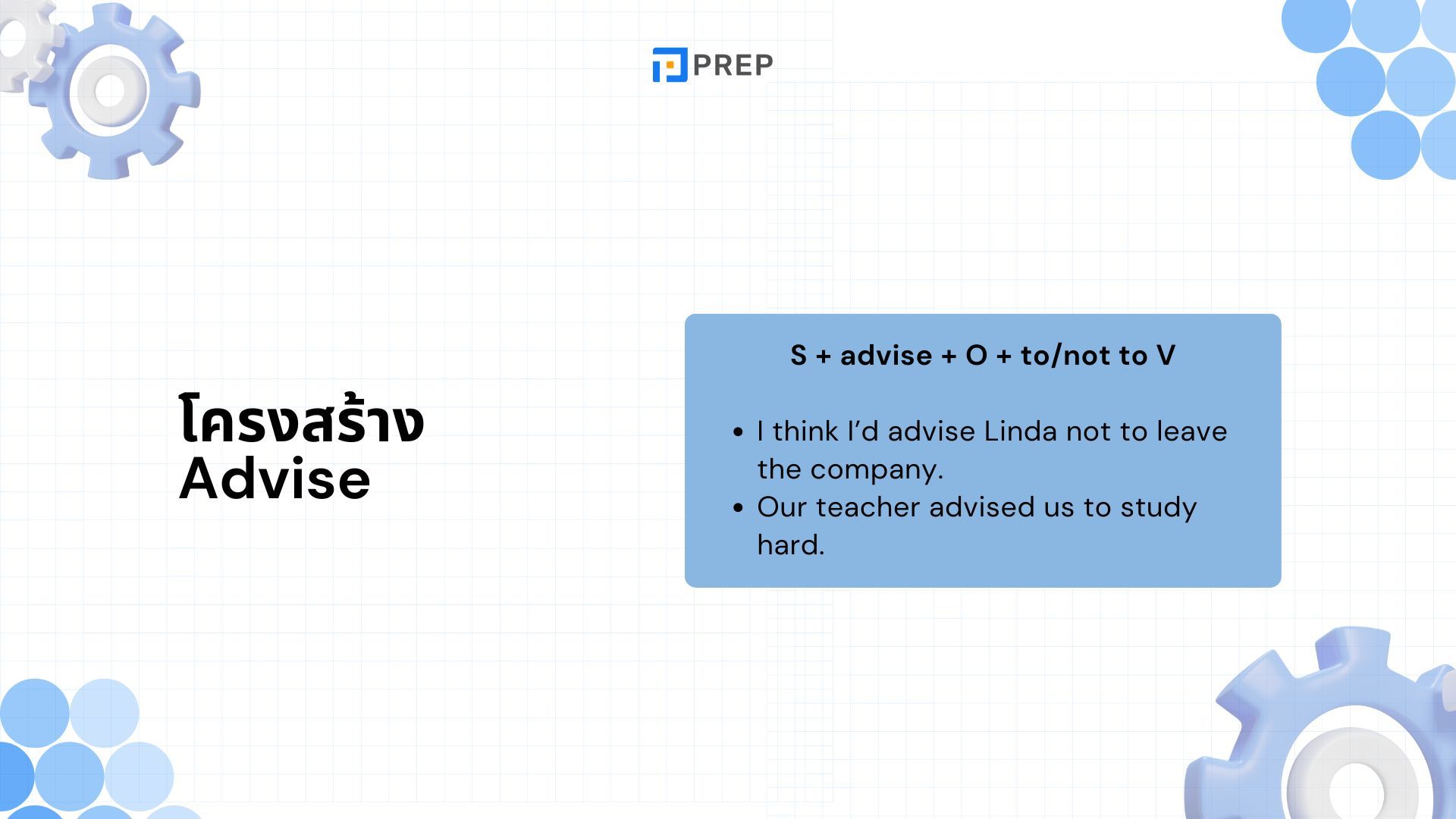 การใช้ Advise ภาษาอังกฤษ - ความหมายและวิธีใช้ที่ถูกต้อง